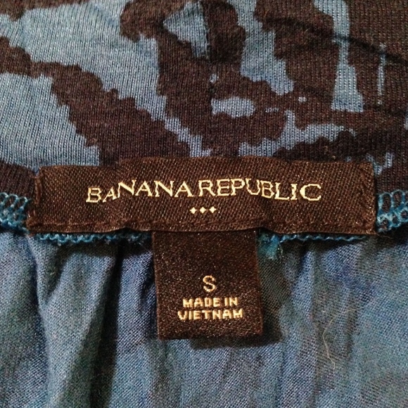 Banana Republic Blue Cowl Neck Dress Size S - Picture 6 of 8